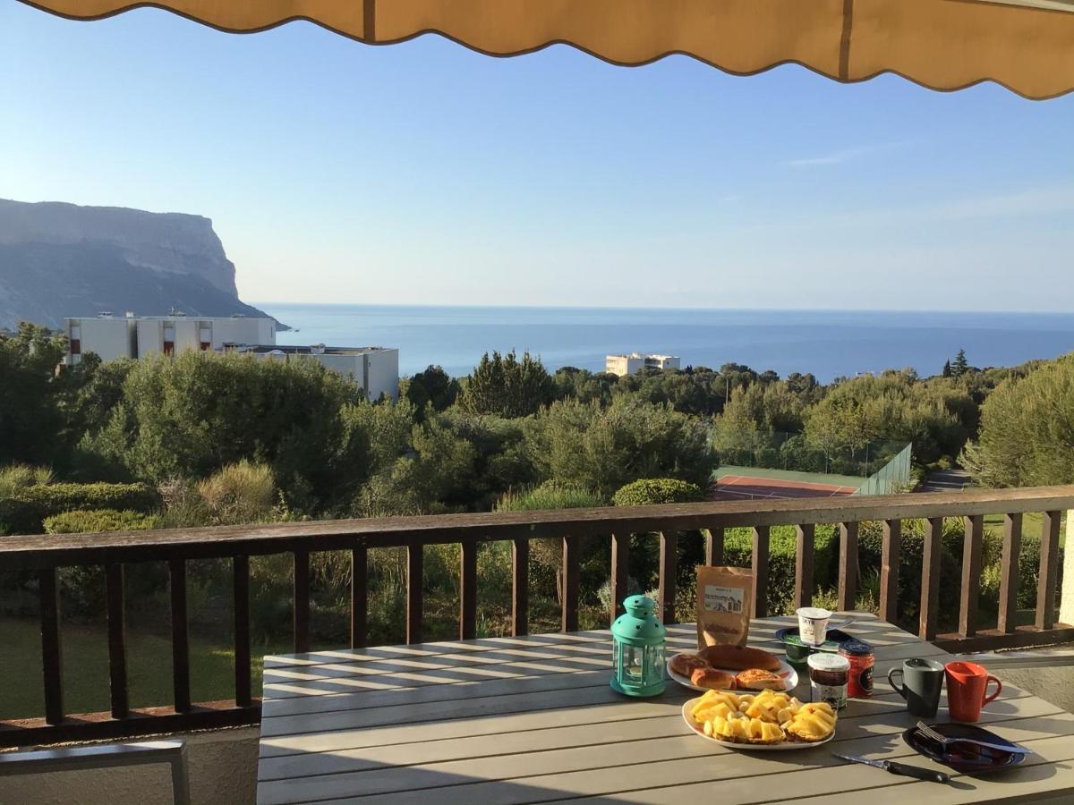 Cassis 4Pers Vue Mer Wifi Tennis Parking Piscine Exteriör bild
