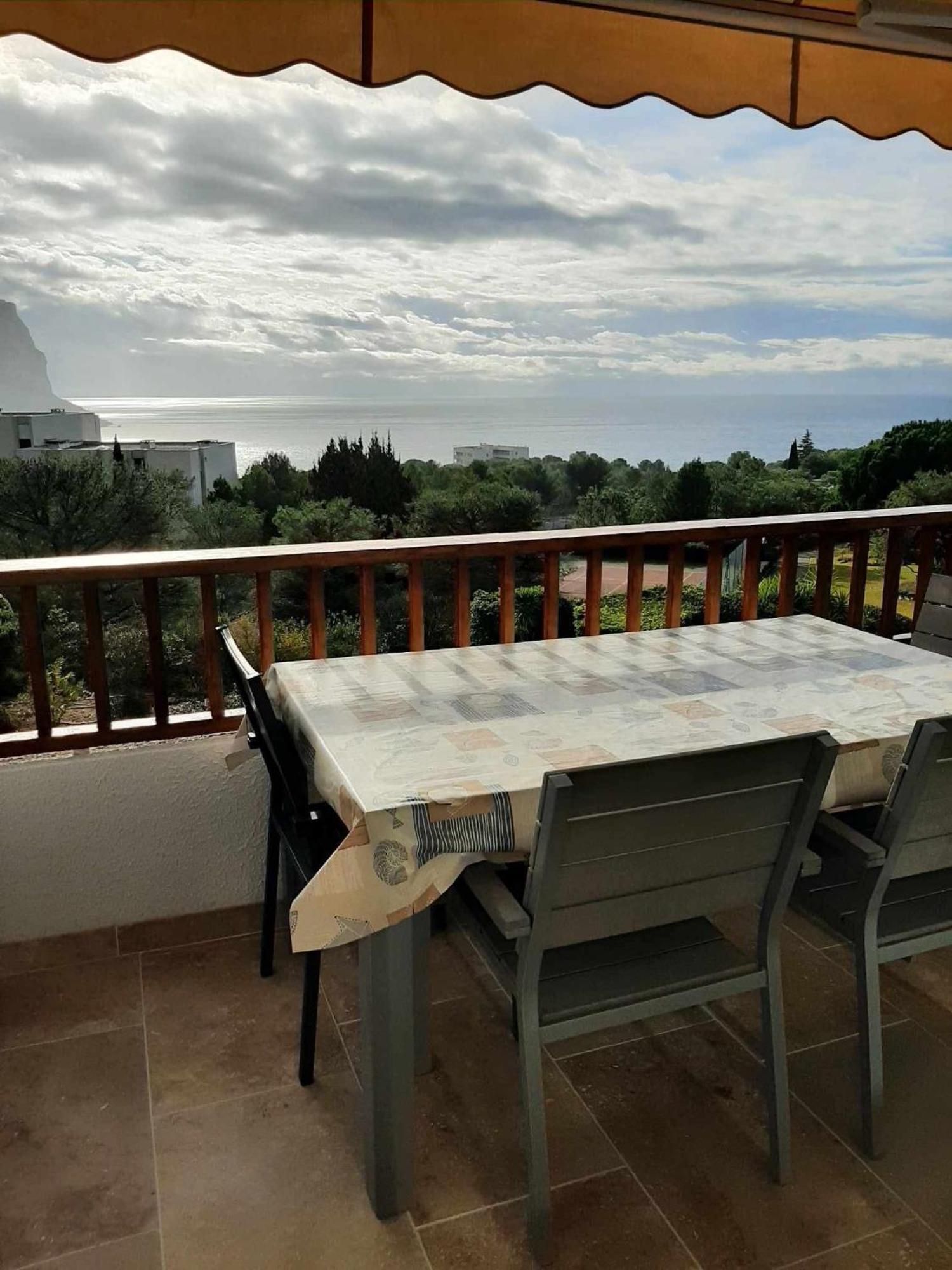 Cassis 4Pers Vue Mer Wifi Tennis Parking Piscine Exteriör bild